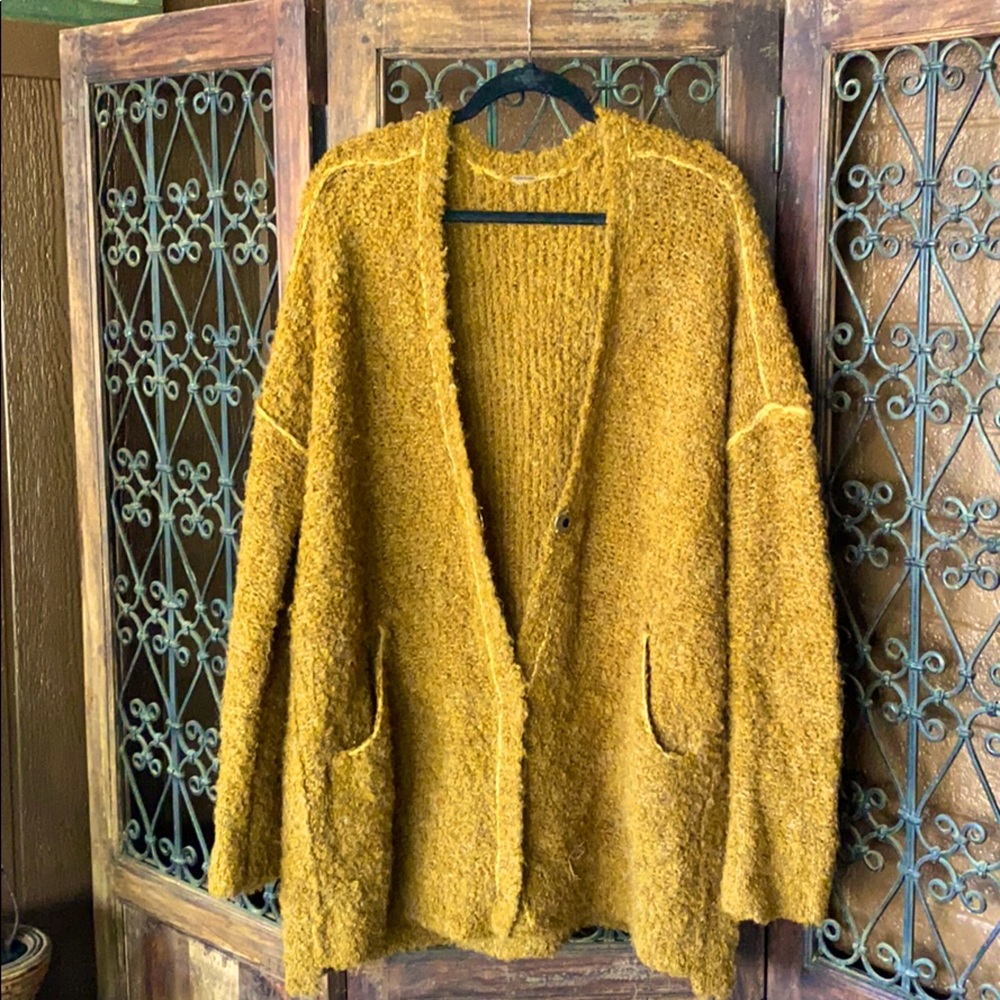 Free People oversized sweater L